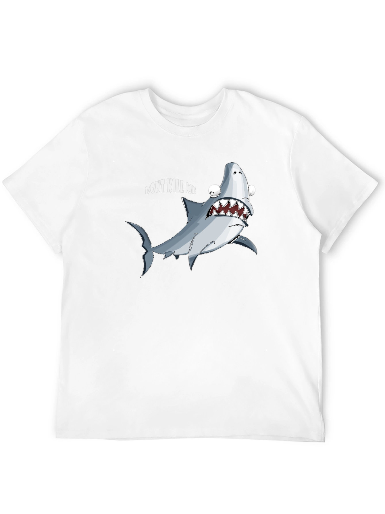 Funny Shark Graphic Tee - Dont Kill Me
