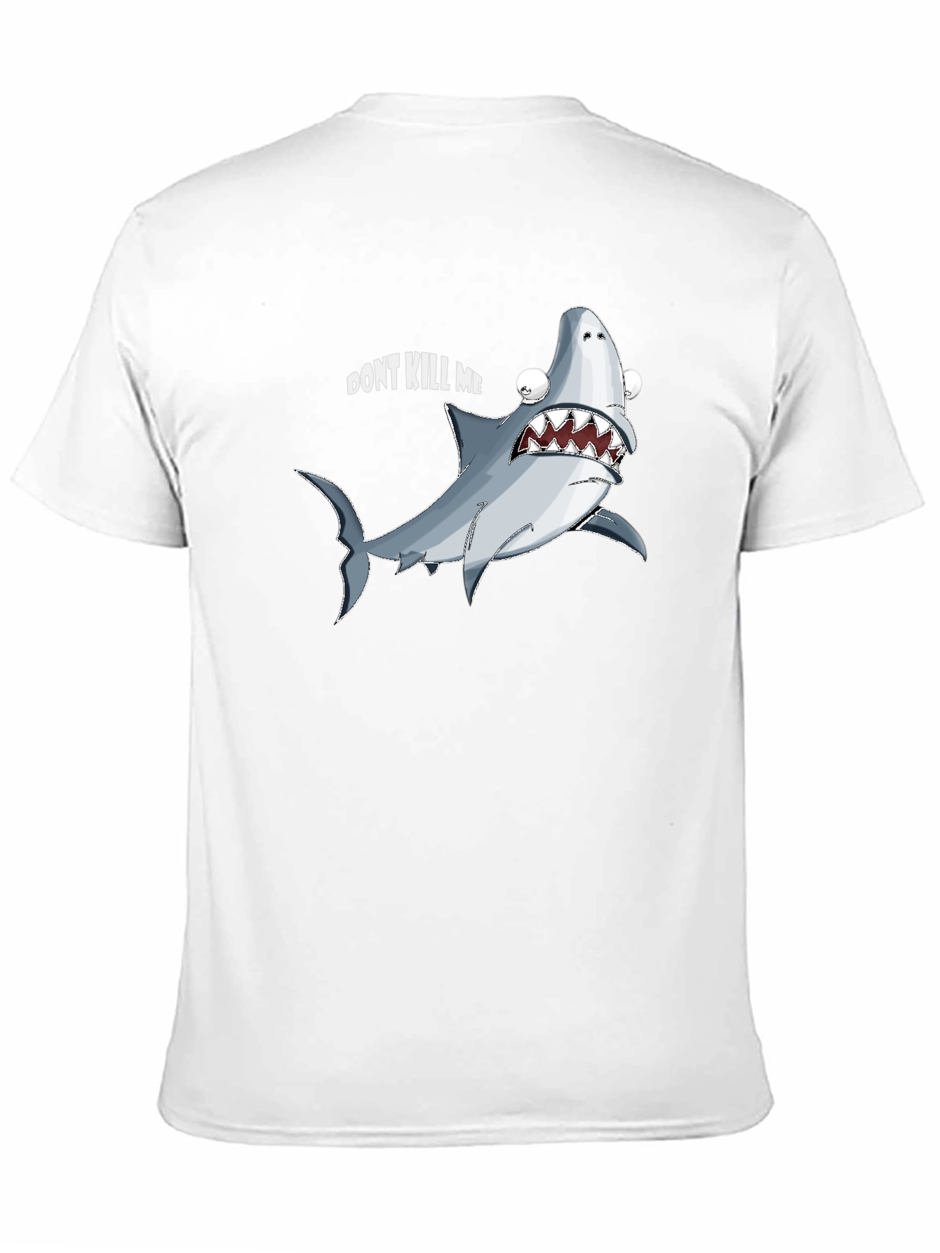 Funny Shark Graphic Tee - Dont Kill Me