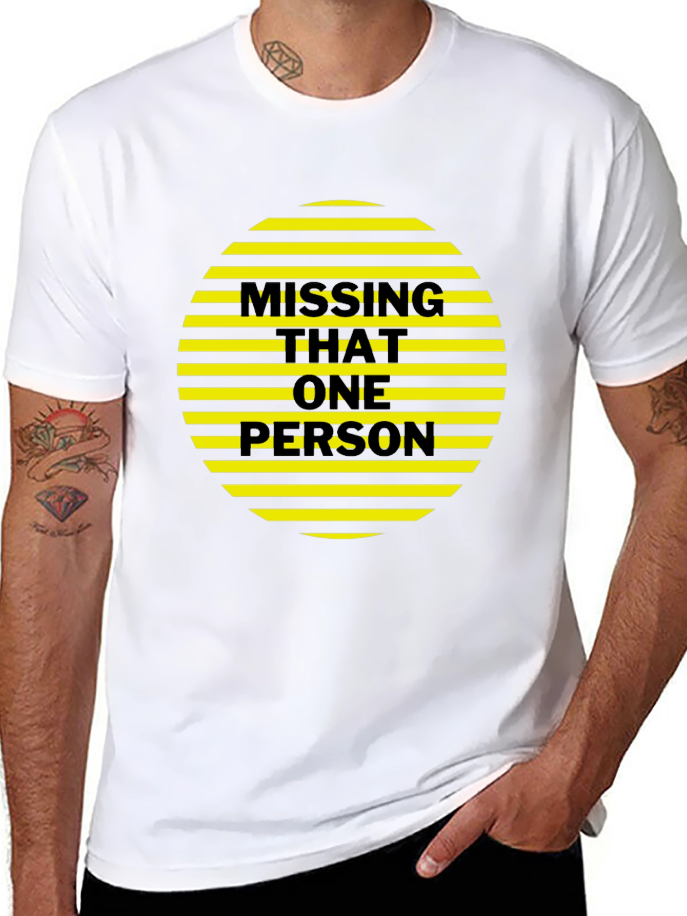 Missing That One Person Graphic Tee