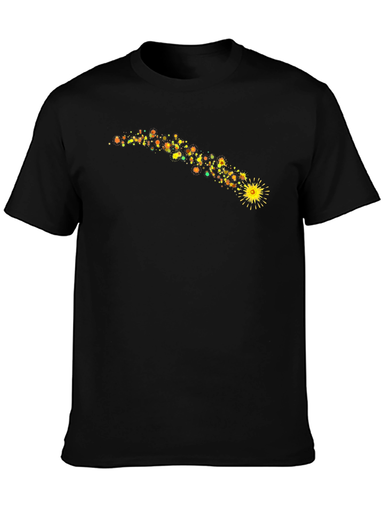Cosmic Comet Black T-Shirt
