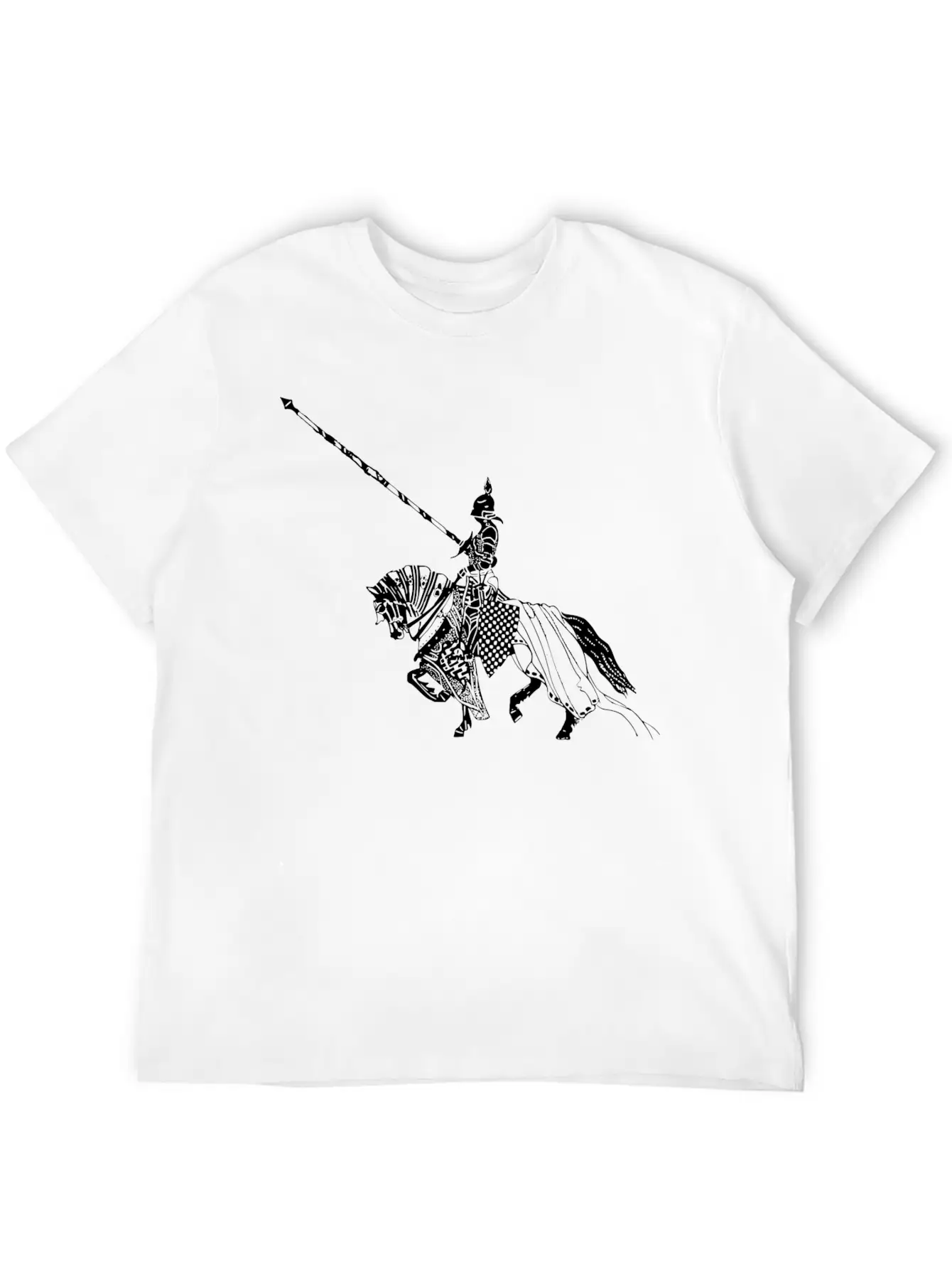 Knight Ritter Sword Schwert Armor33 Unisex Casual T-Shirt – Clean Design For Daily Comfort