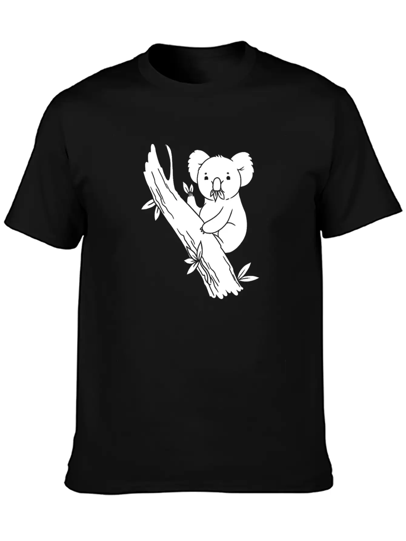Koala Bear Branch Unisex Casual T-Shirt – Clean Design For Daily Comfort
