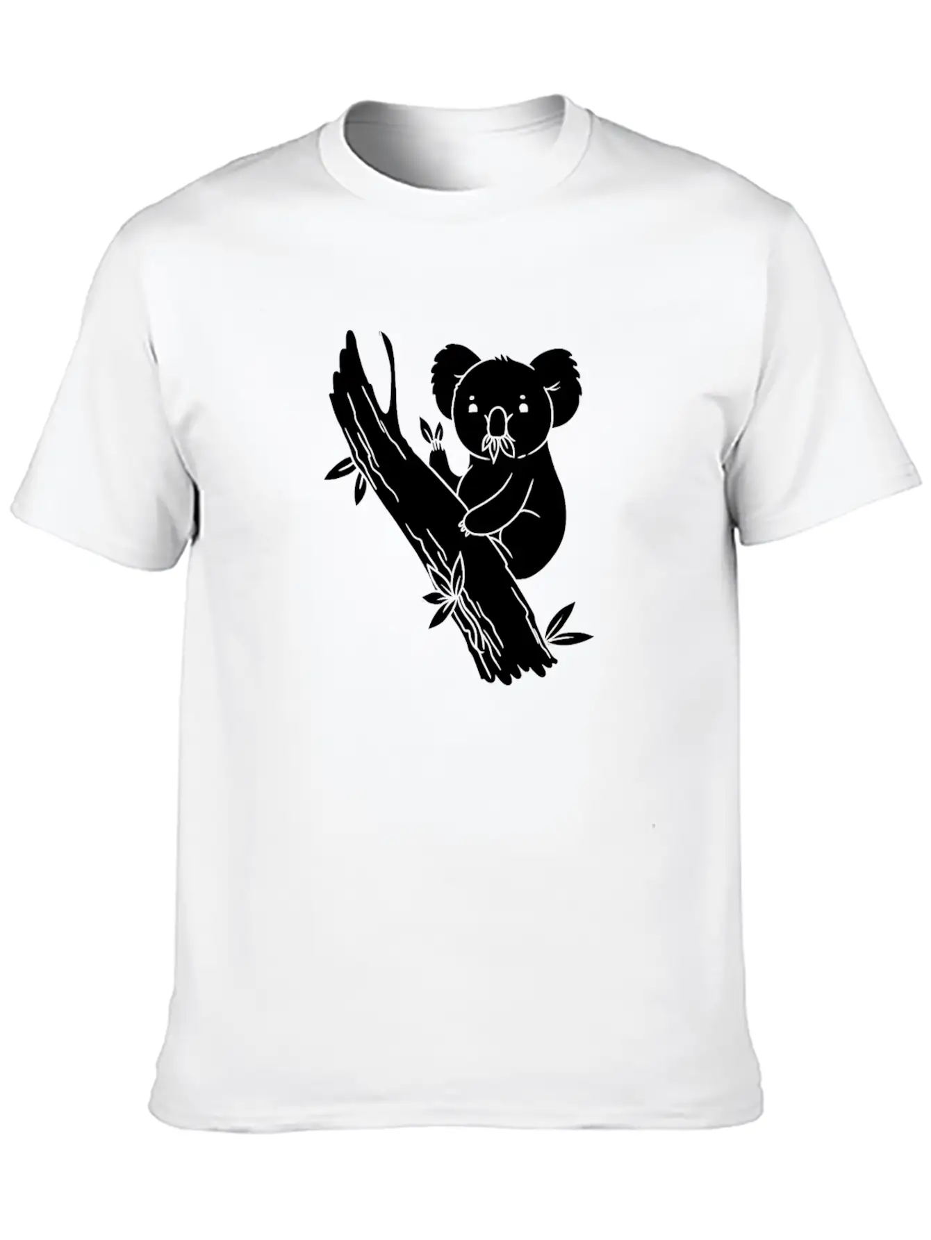 Koala Bear Branch Unisex Casual T-Shirt – Clean Design For Daily Comfort
