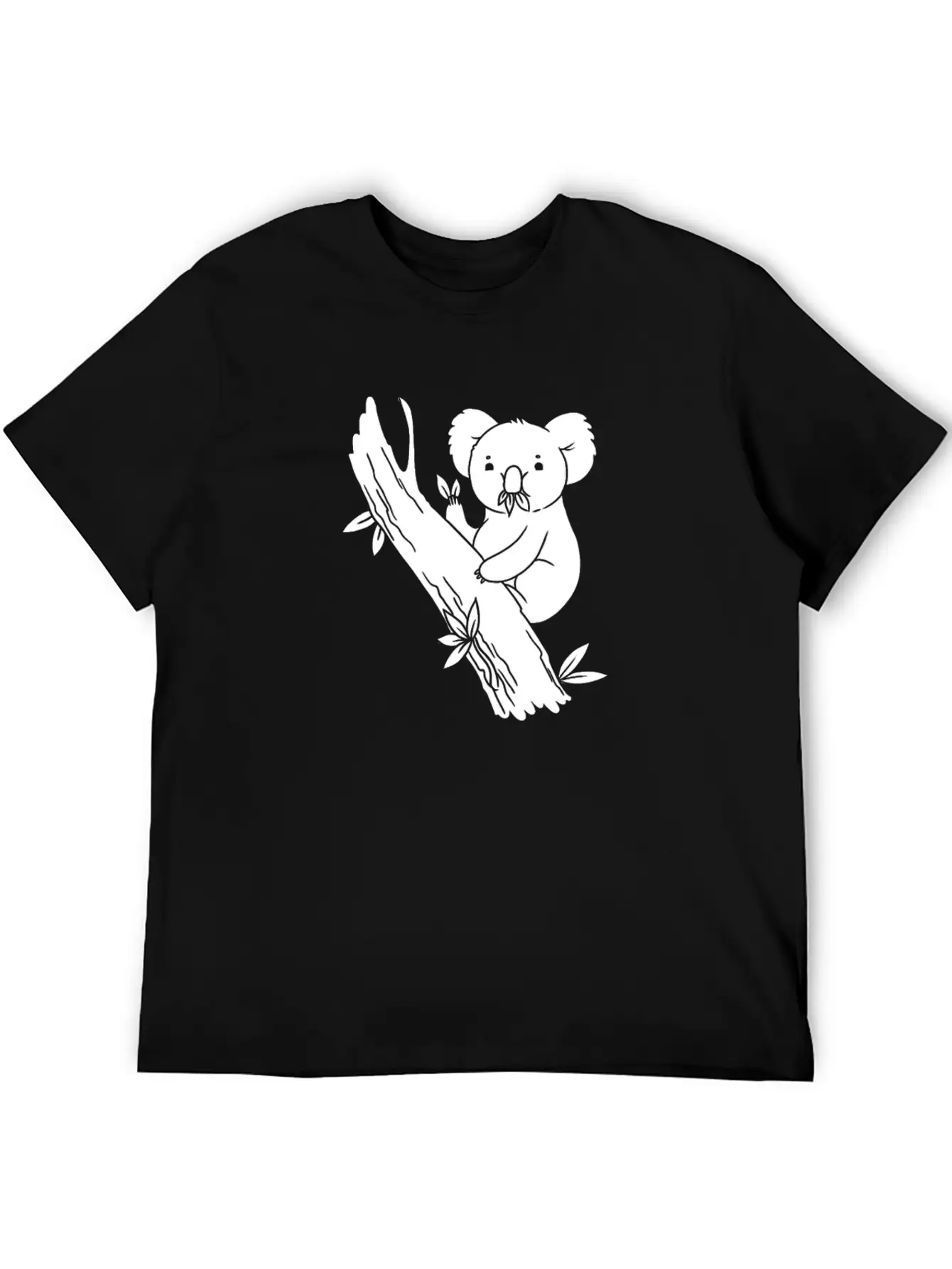 Koala Bear Branch Unisex Casual T-Shirt – Clean Design For Daily Comfort