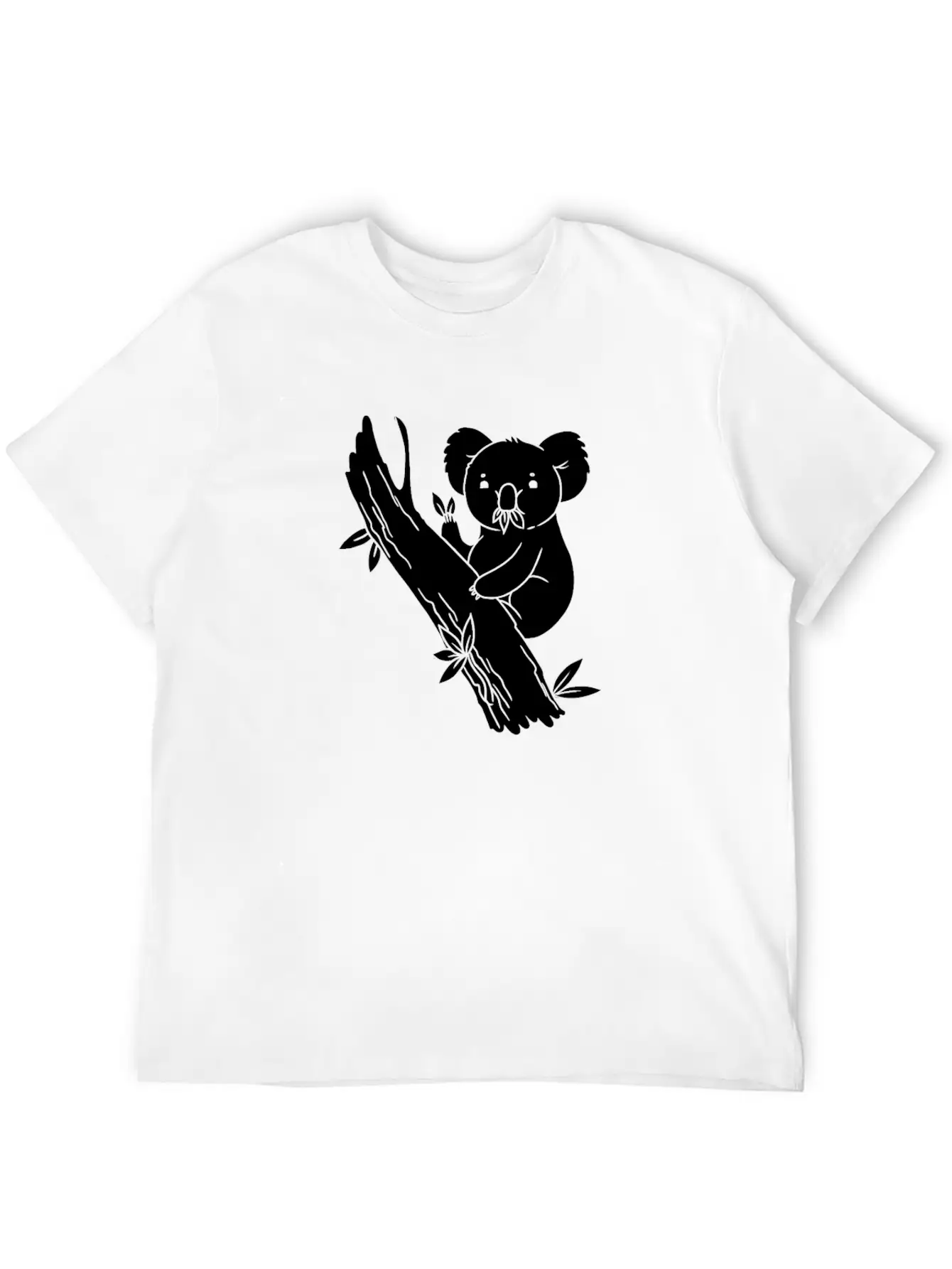 Koala Bear Branch Unisex Casual T-Shirt – Clean Design For Daily Comfort