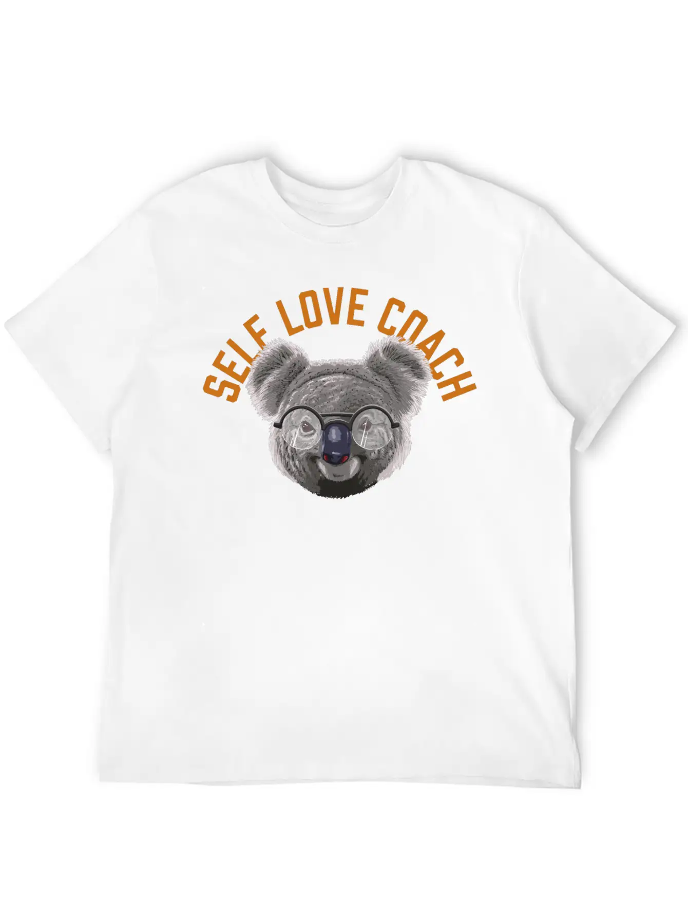 Koalified Self Love Coach Self Confidence Funny Unisex Casual T-Shirt – Clean Design For Daily Comfort