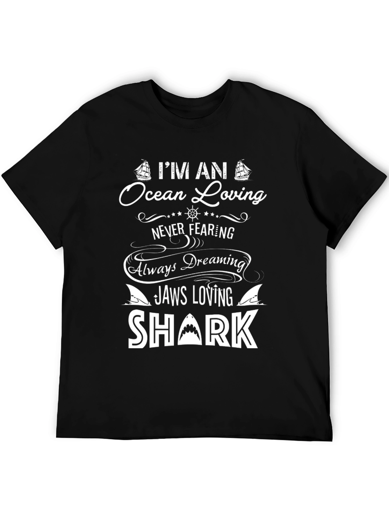 Ocean Lover Shark Graphic Tee