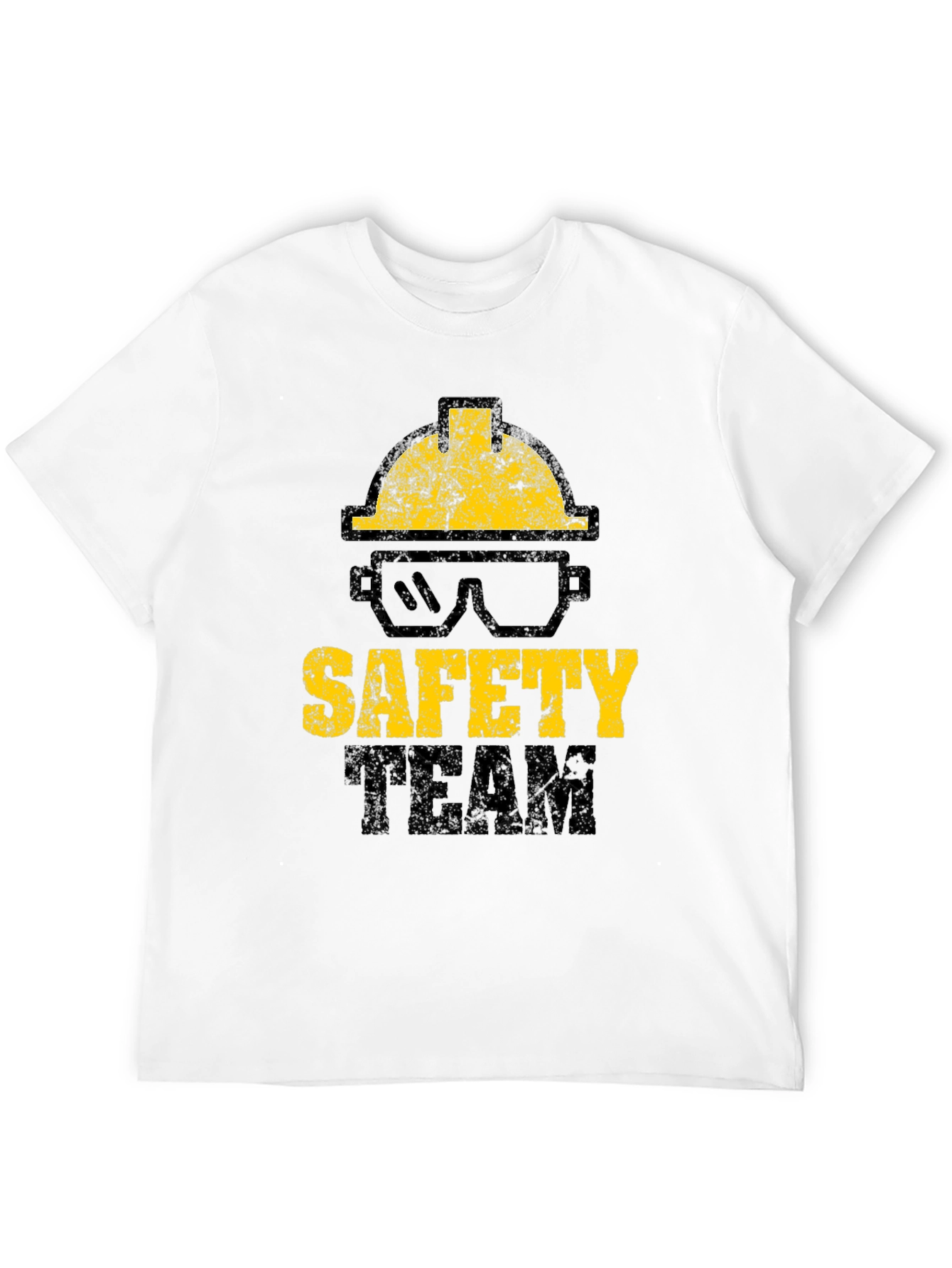 Safety Team Black Graphic T-Shirt