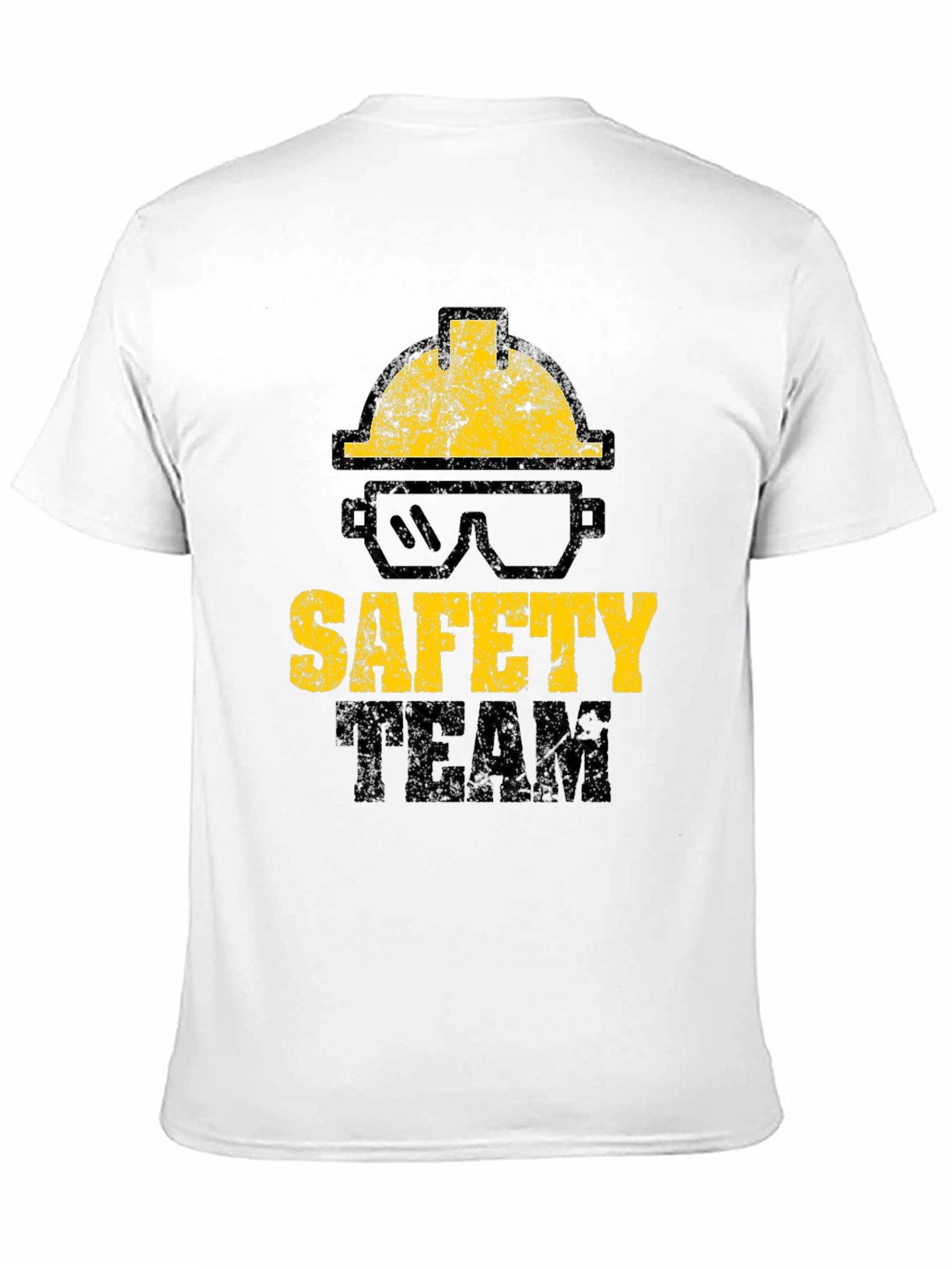 Safety Team Black Graphic T-Shirt