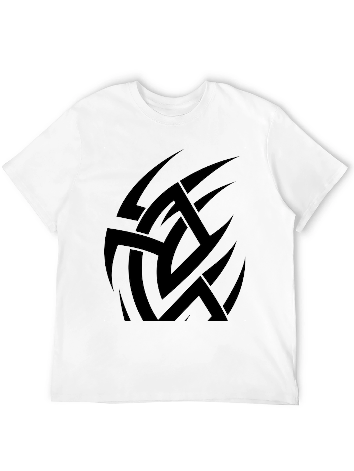 Tribal Graphic Black T-Shirt for Men