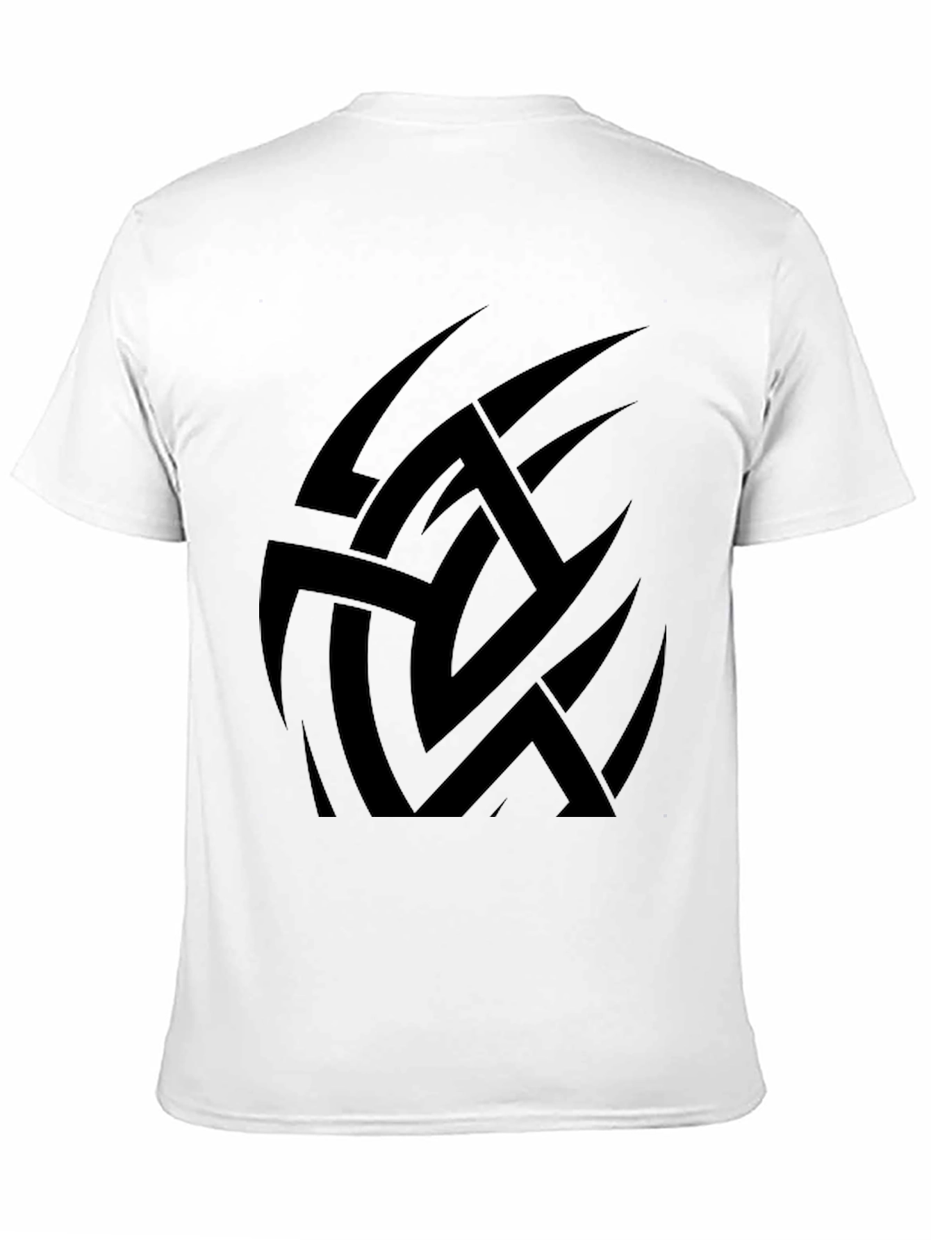 Tribal Graphic Black T-Shirt for Men