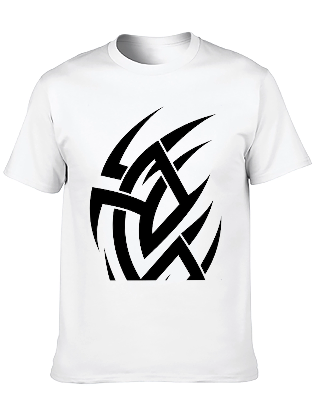 Tribal Graphic Black T-Shirt for Men