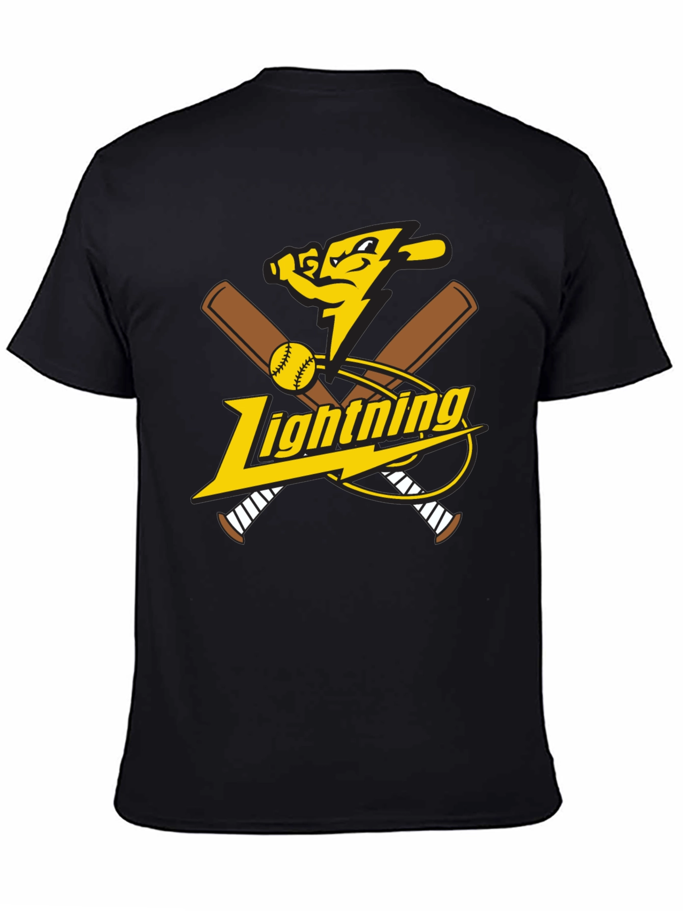Lightning Baseball Graphic Tee