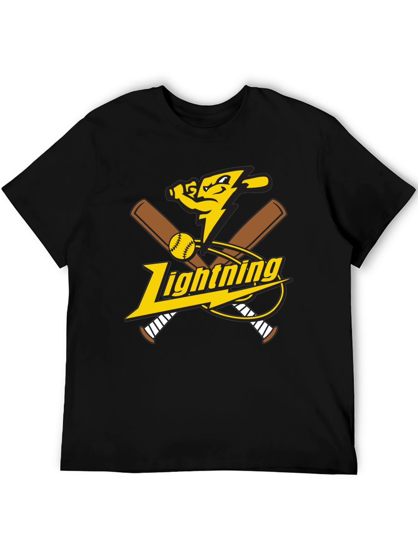 Lightning Baseball Graphic Tee