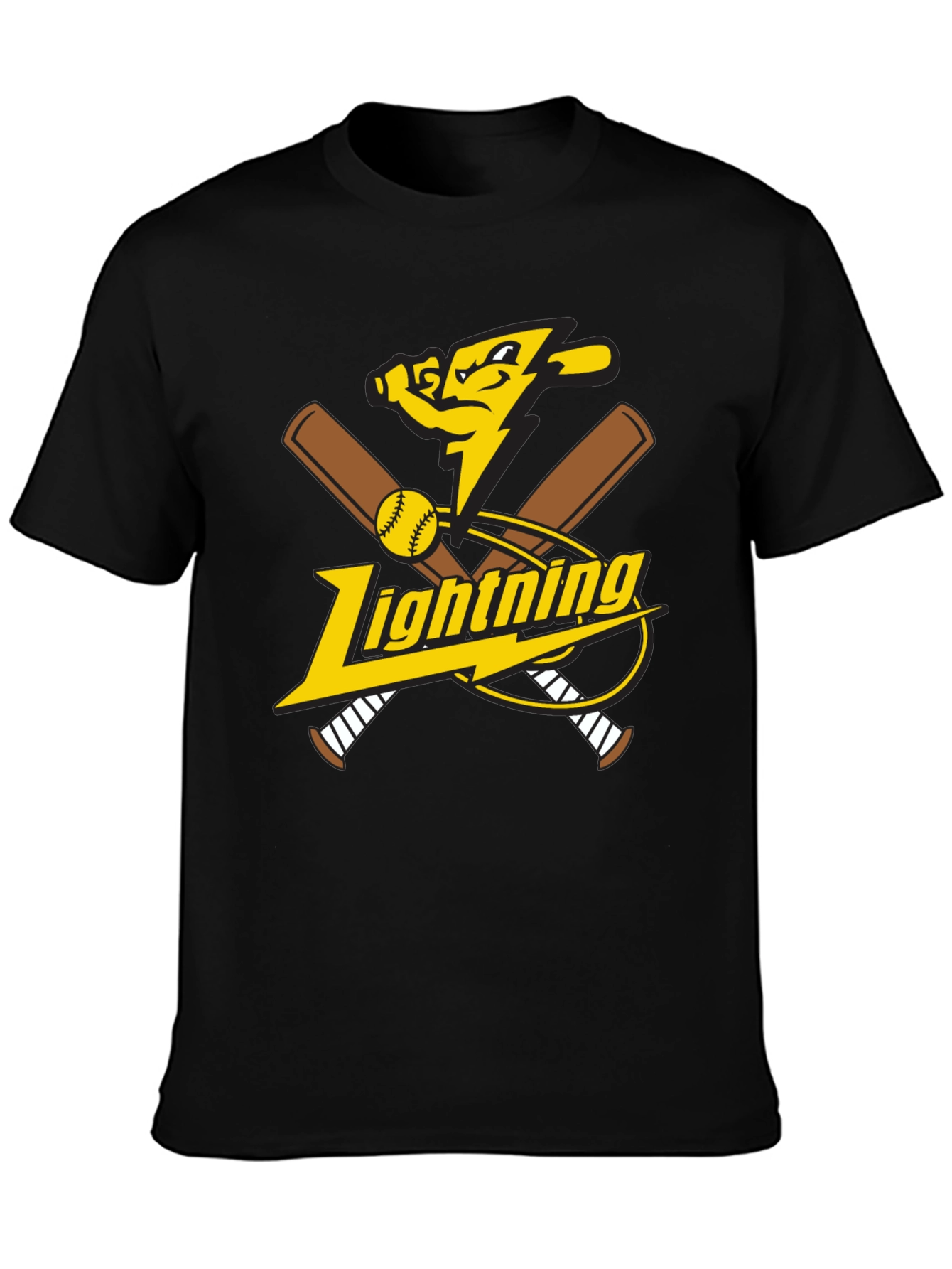 Lightning Baseball Graphic Tee
