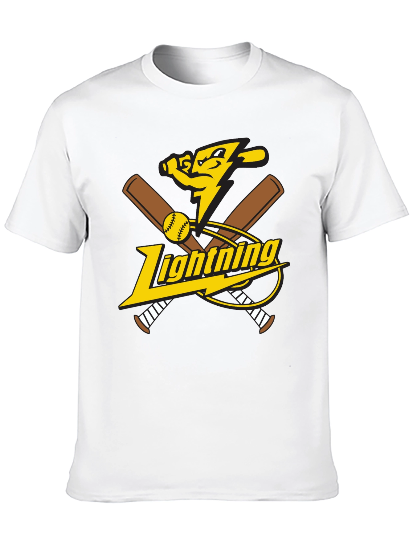 Lightning Baseball Graphic Tee