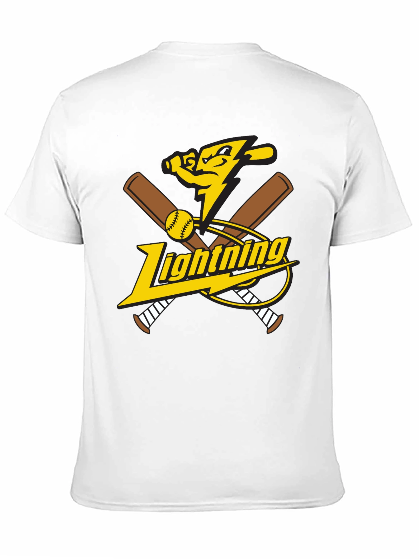 Lightning Baseball Graphic Tee
