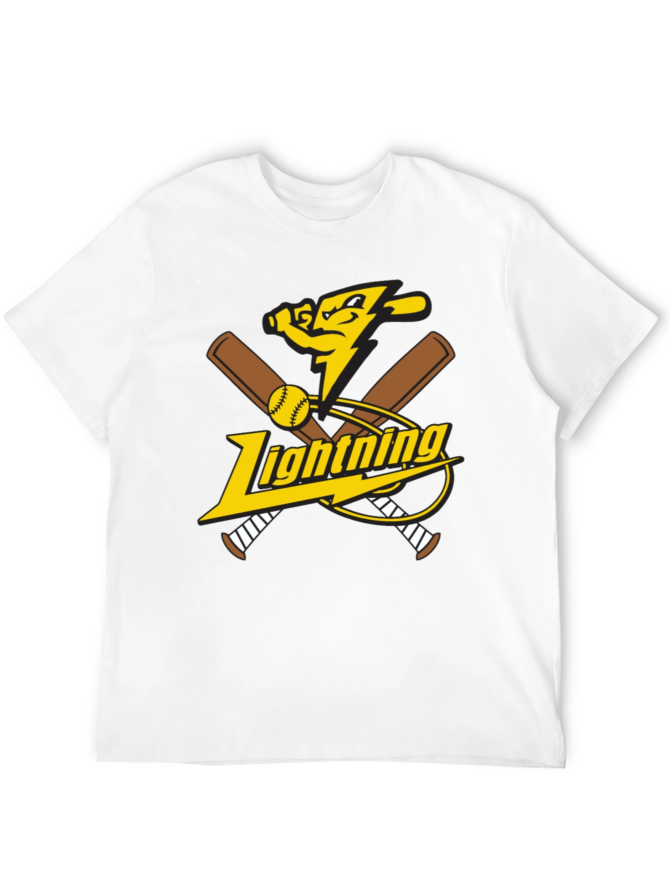 Lightning Baseball Graphic Tee