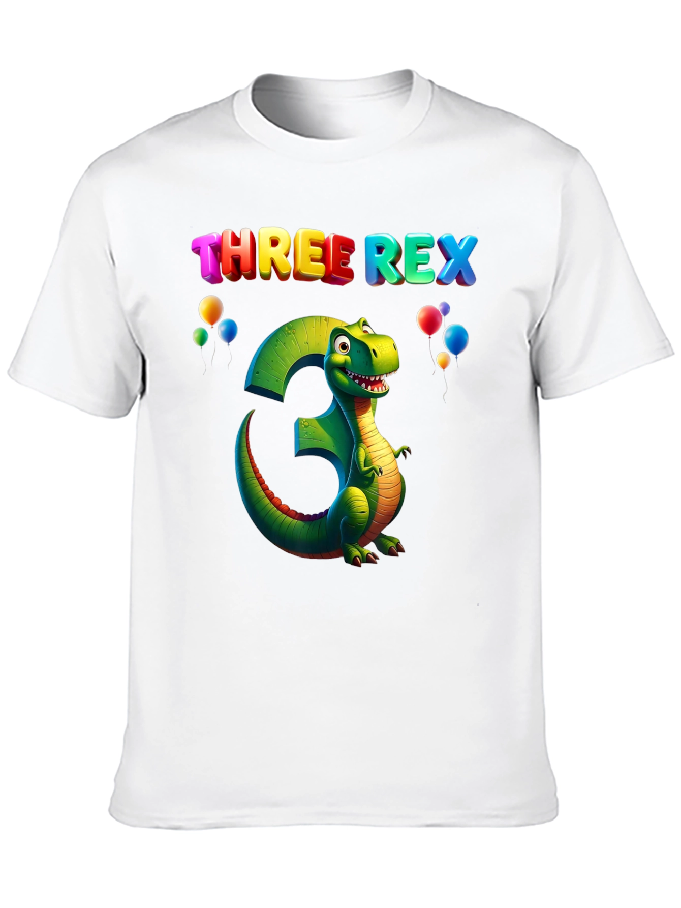 Three Rex Birthday T-Shirt
