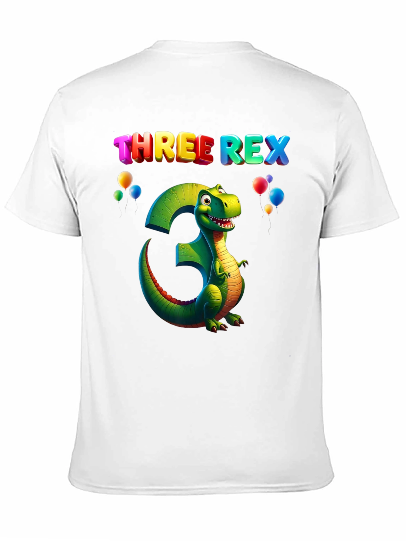 Three Rex Birthday T-Shirt