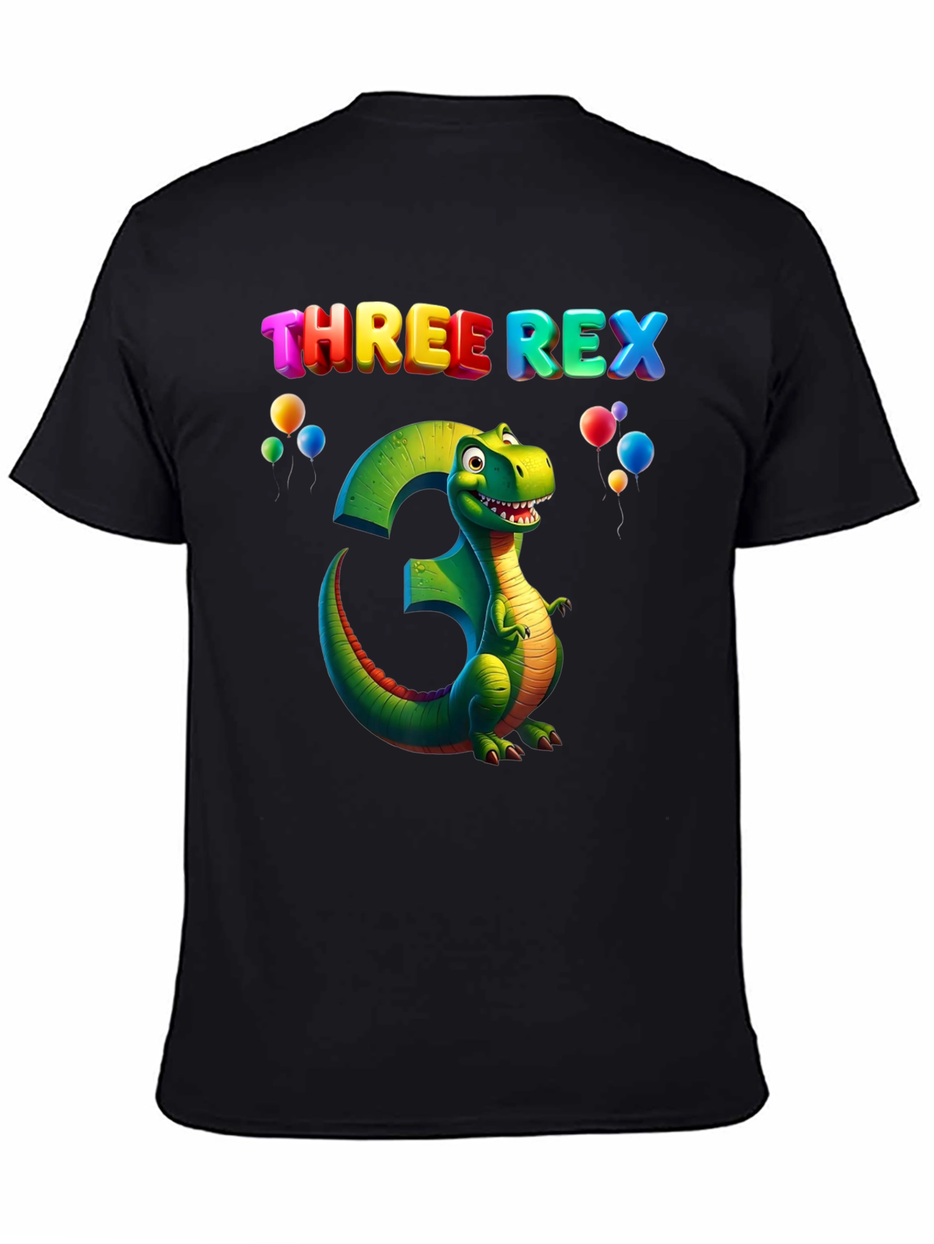 Three Rex Birthday T-Shirt