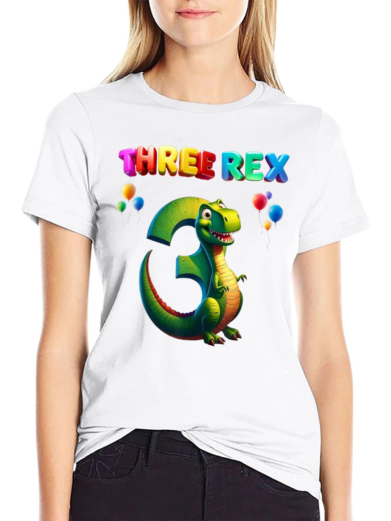 Three Rex Birthday T-Shirt