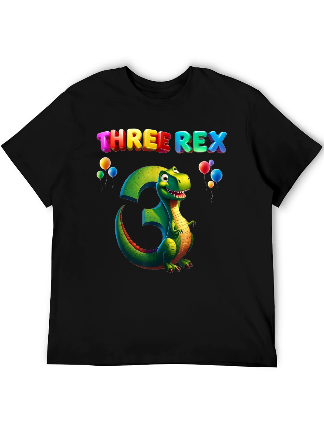 Three Rex Birthday T-Shirt