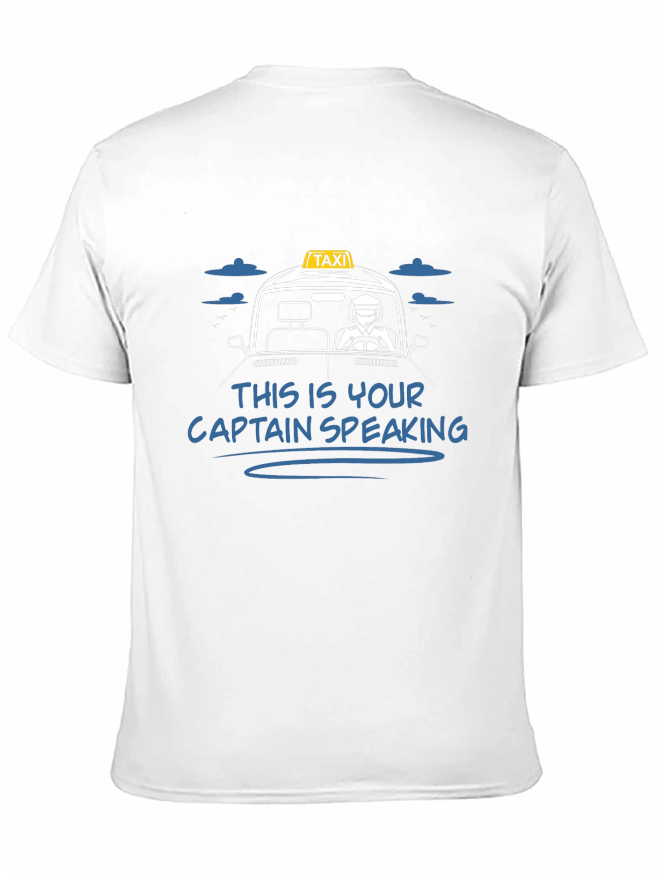 Taxi Captain T-Shirt - Driving Humor Tee