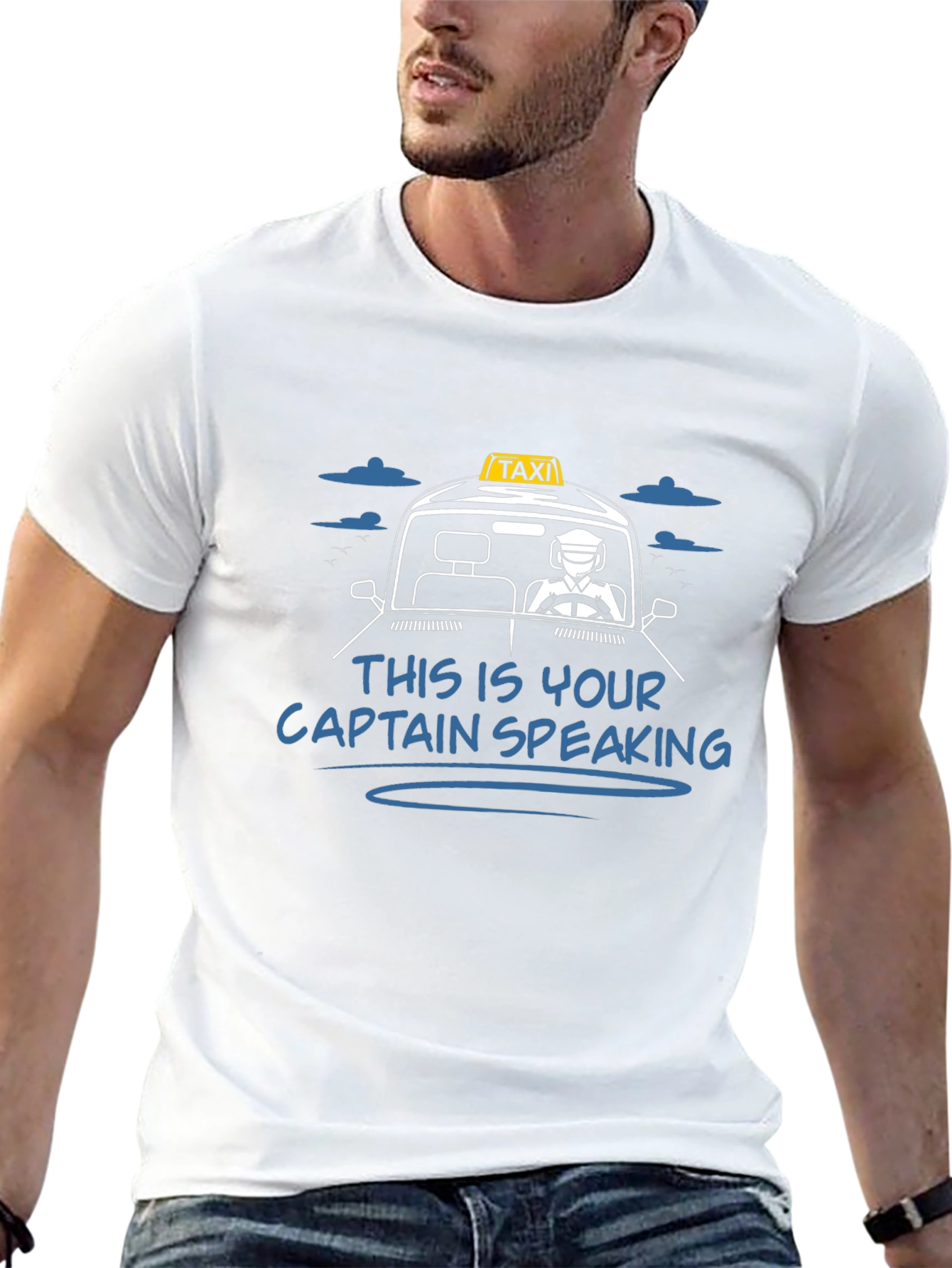 Taxi Captain T-Shirt - Driving Humor Tee