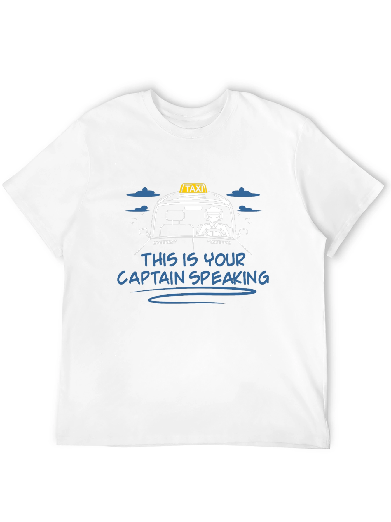 Taxi Captain T-Shirt - Driving Humor Tee
