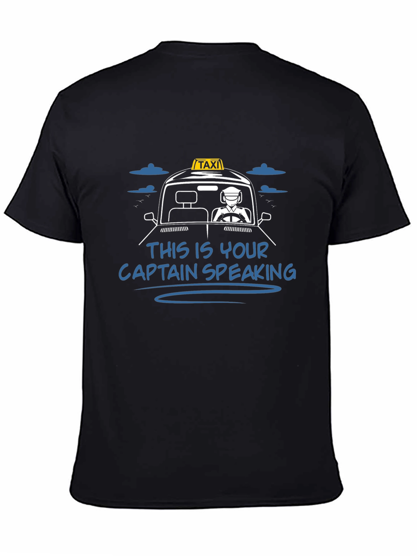 Taxi Captain T-Shirt - Driving Humor Tee
