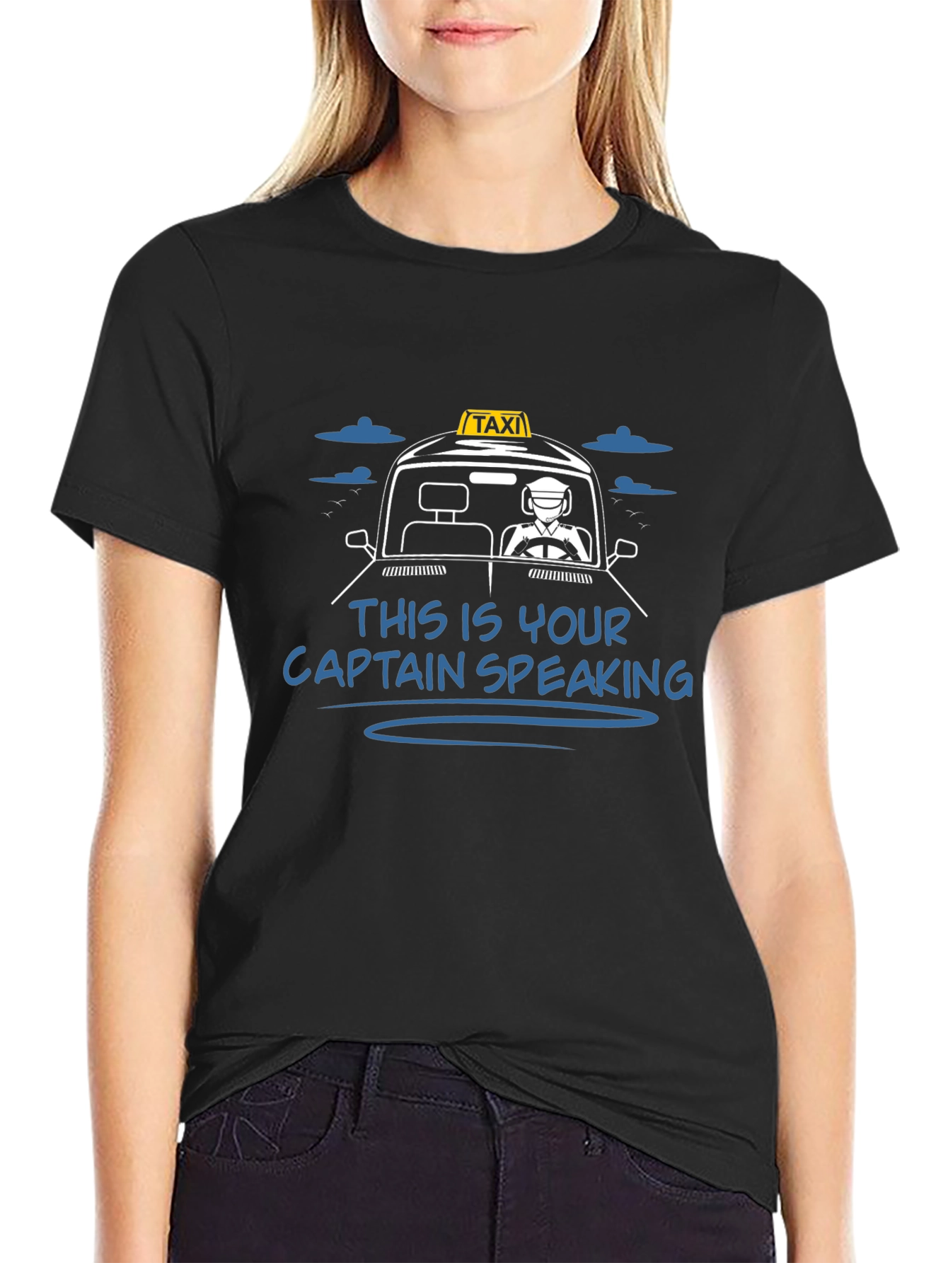 Taxi Captain T-Shirt - Driving Humor Tee