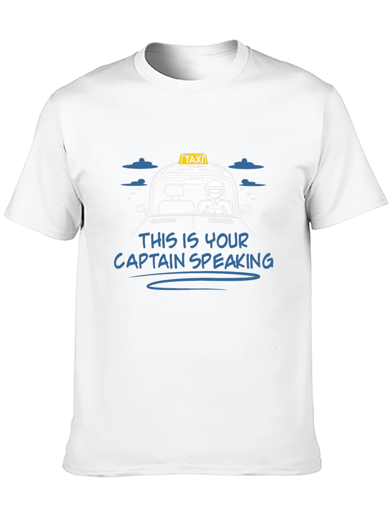 Taxi Captain T-Shirt - Driving Humor Tee