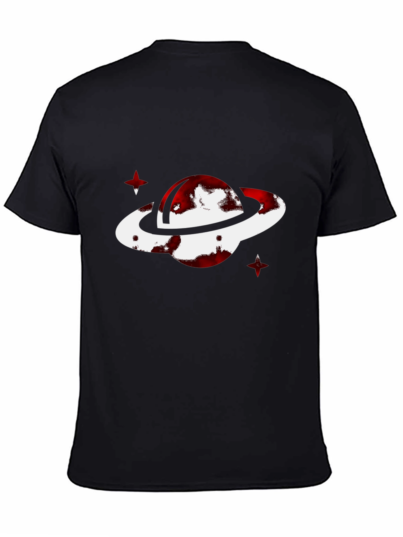 Planet Graphic T-Shirt - Black