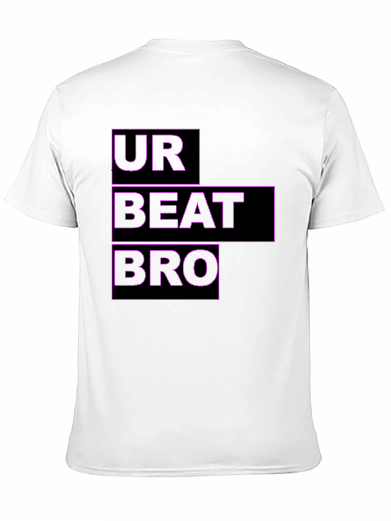 Ur Beat Bro Black Graphic Tee