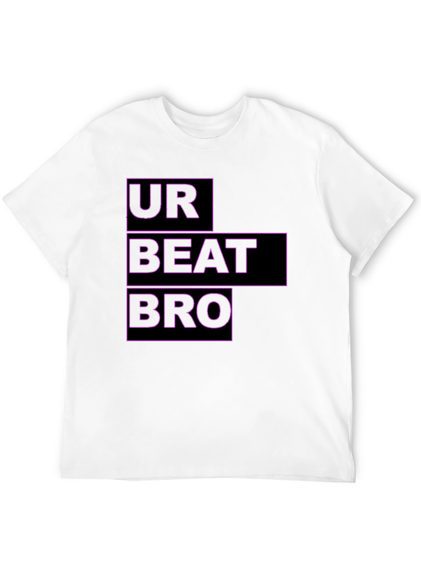 Ur Beat Bro Black Graphic Tee