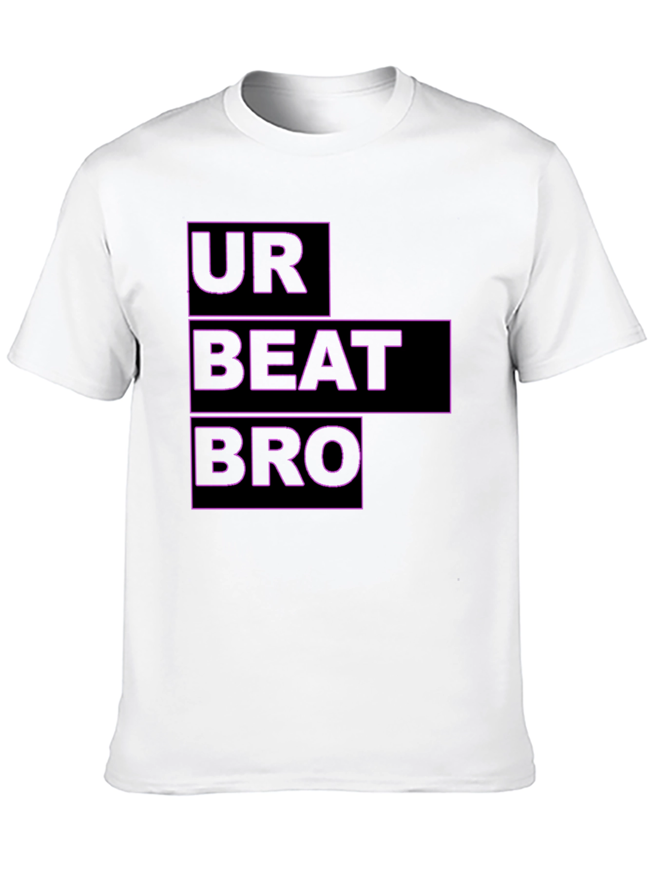 Ur Beat Bro Black Graphic Tee