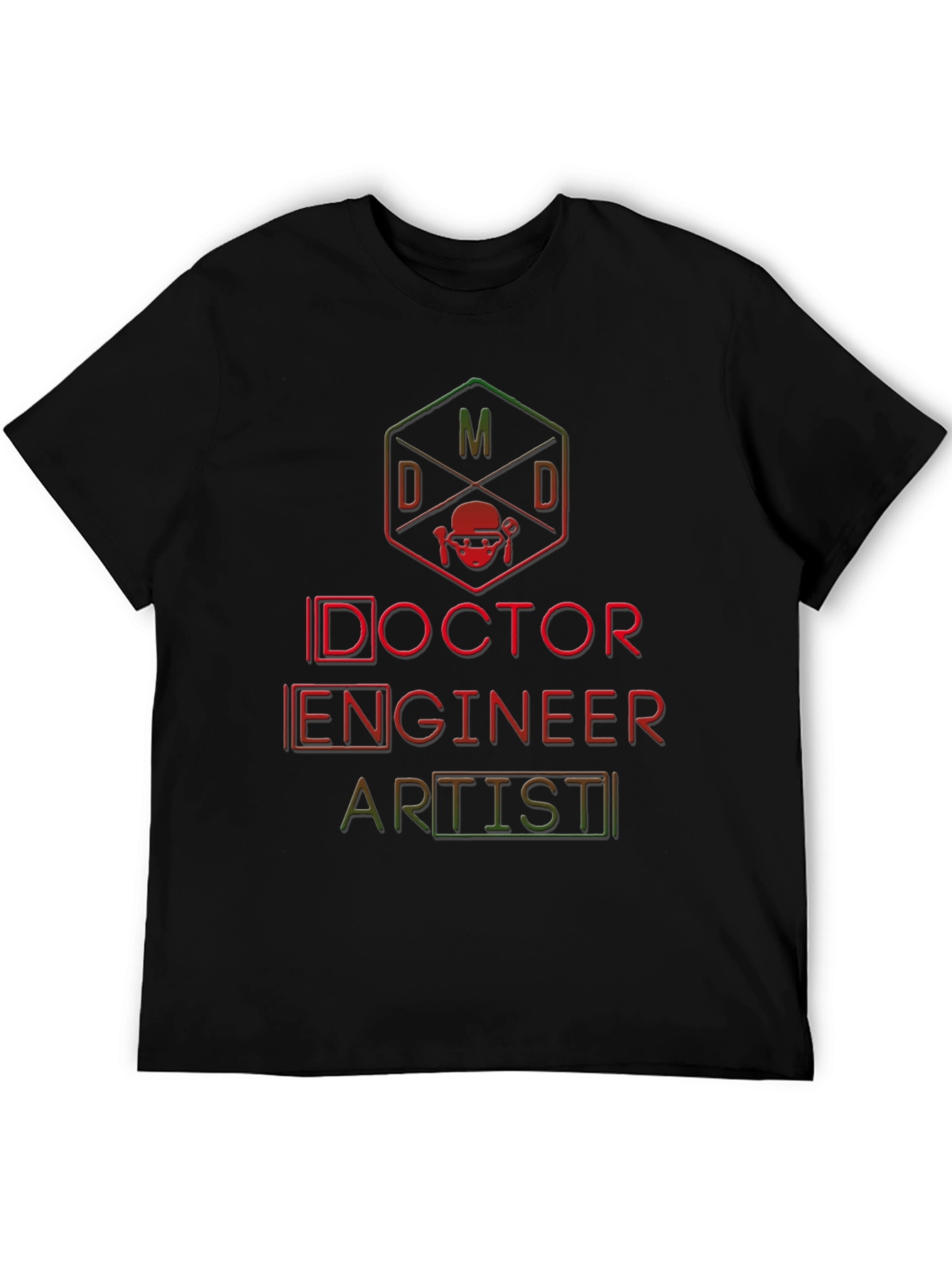 Doctor Engineer Artist Graphic T-Shirt