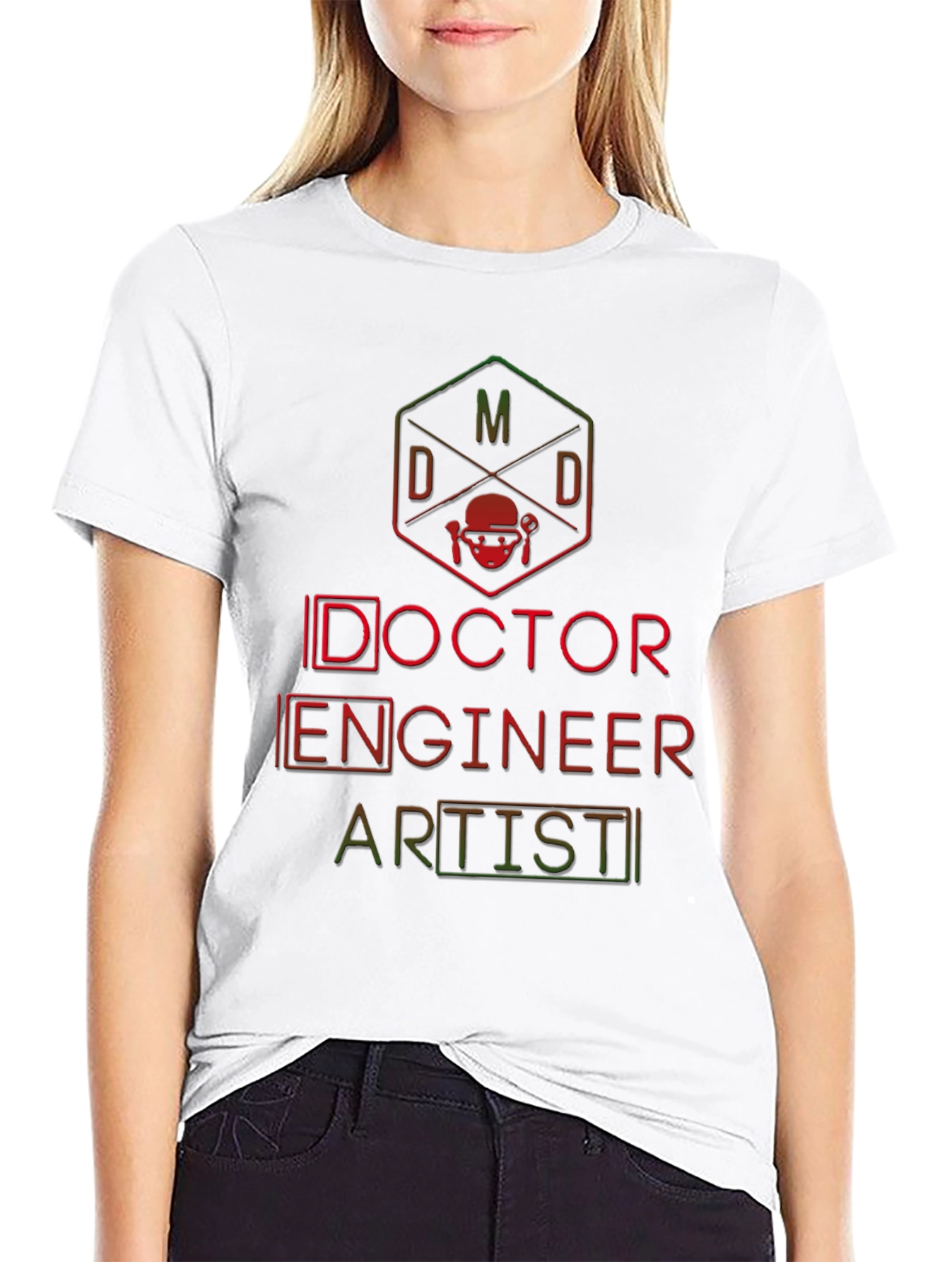 Doctor Engineer Artist Graphic T-Shirt