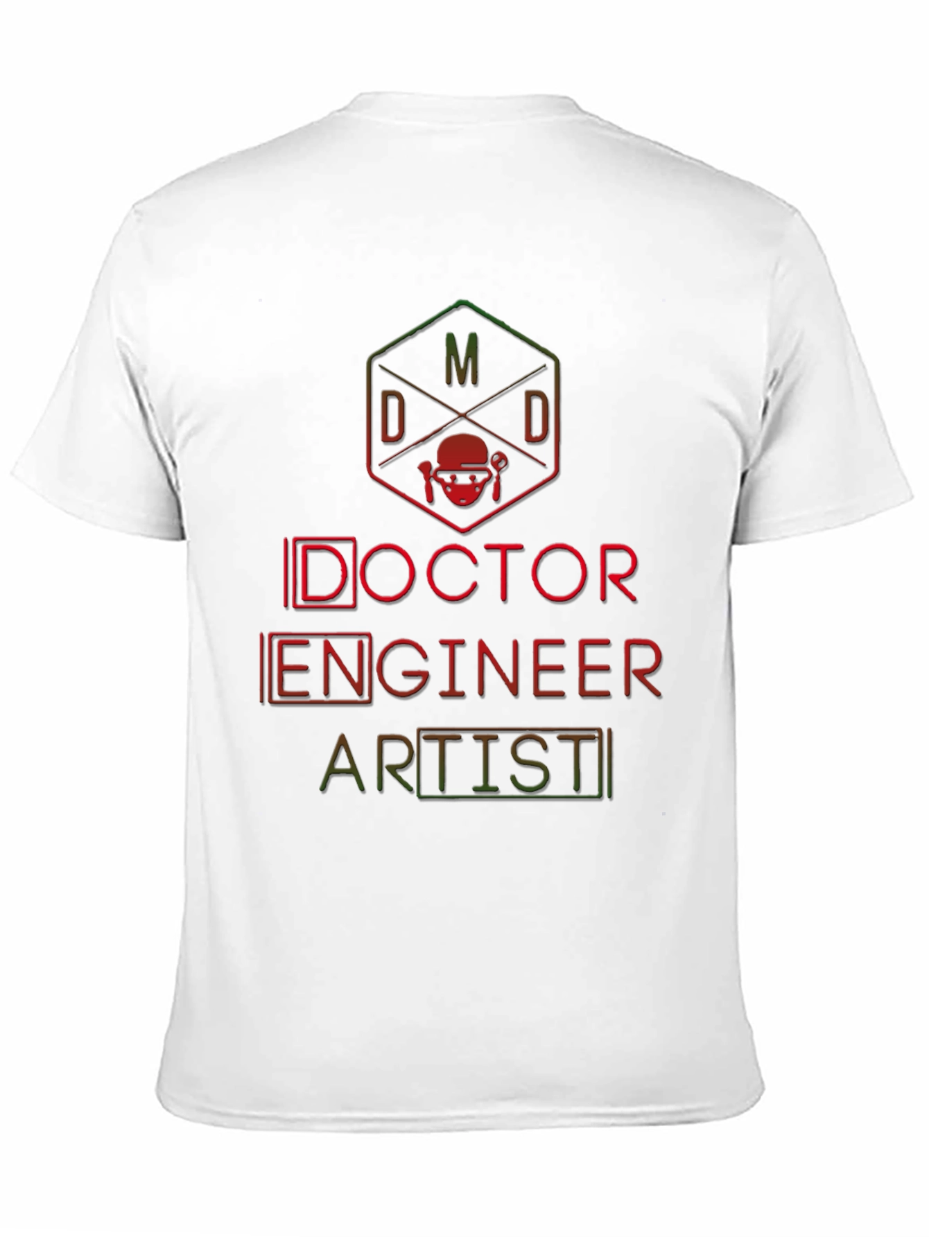 Doctor Engineer Artist Graphic T-Shirt