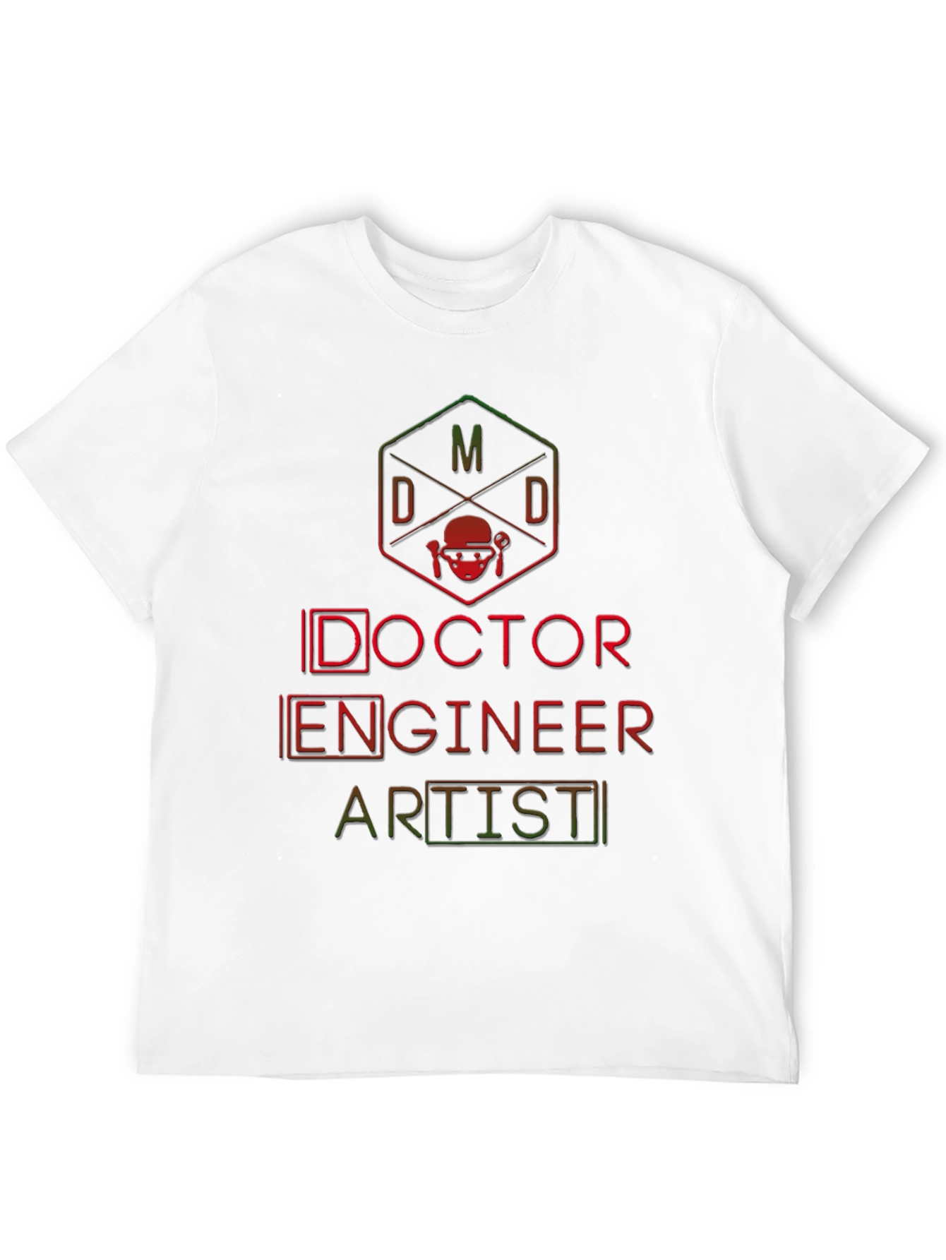 Doctor Engineer Artist Graphic T-Shirt