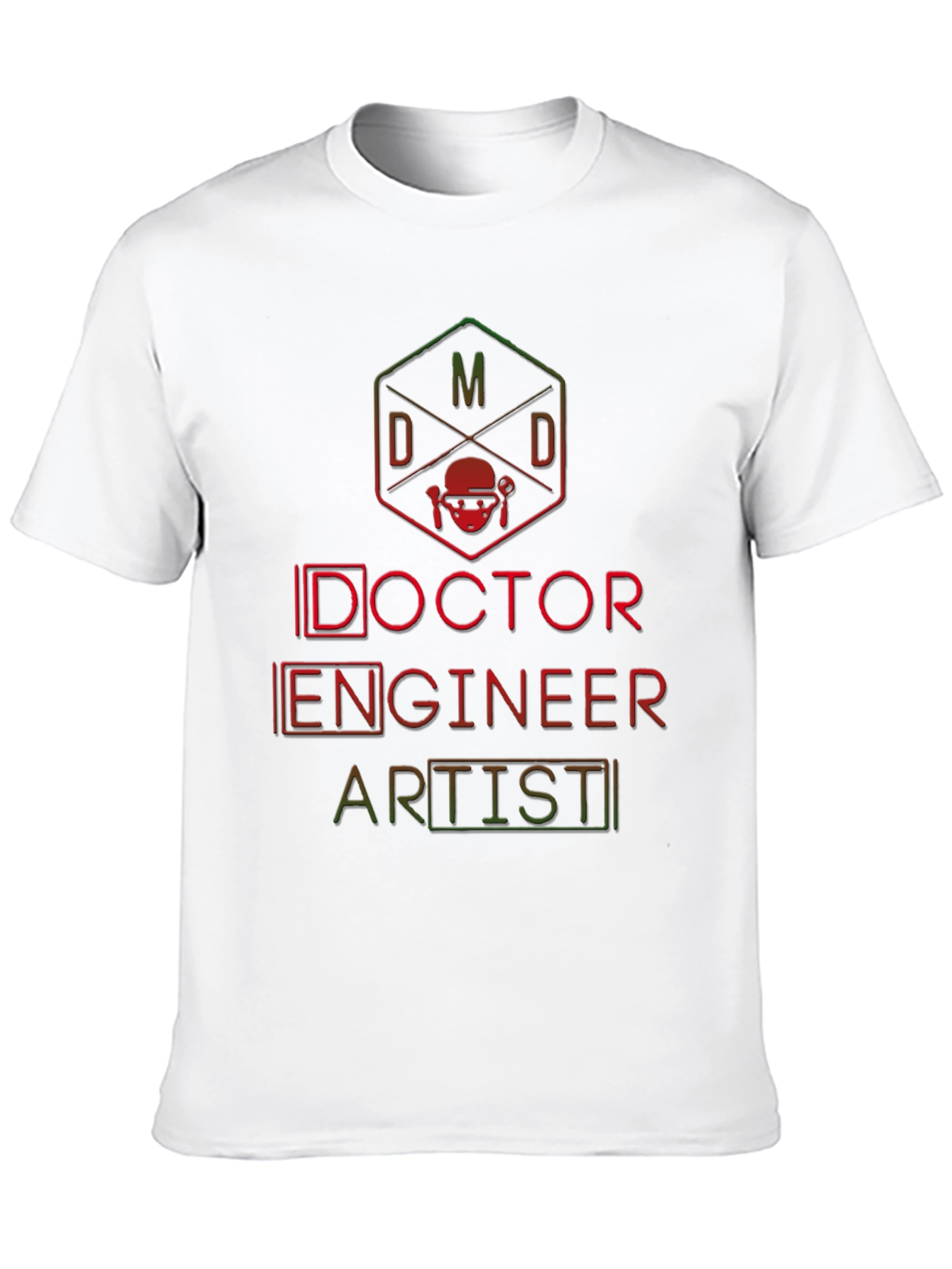 Doctor Engineer Artist Graphic T-Shirt