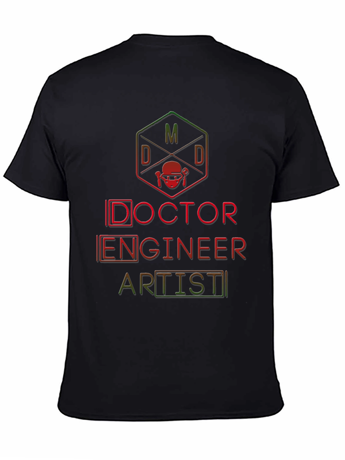 Doctor Engineer Artist Graphic T-Shirt