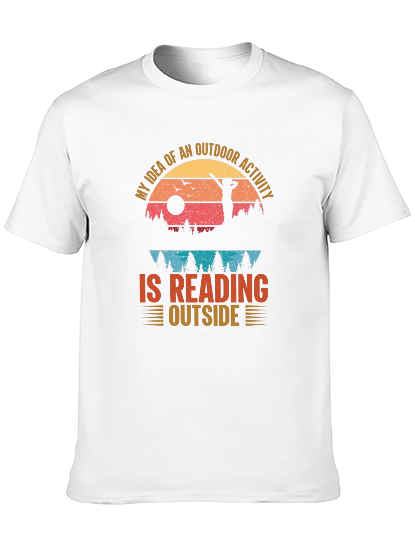Outdoor Activity Reading T-Shirt