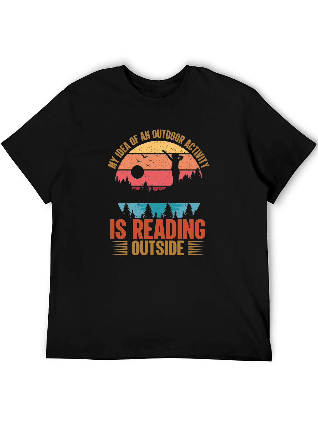 Outdoor Activity Reading T-Shirt