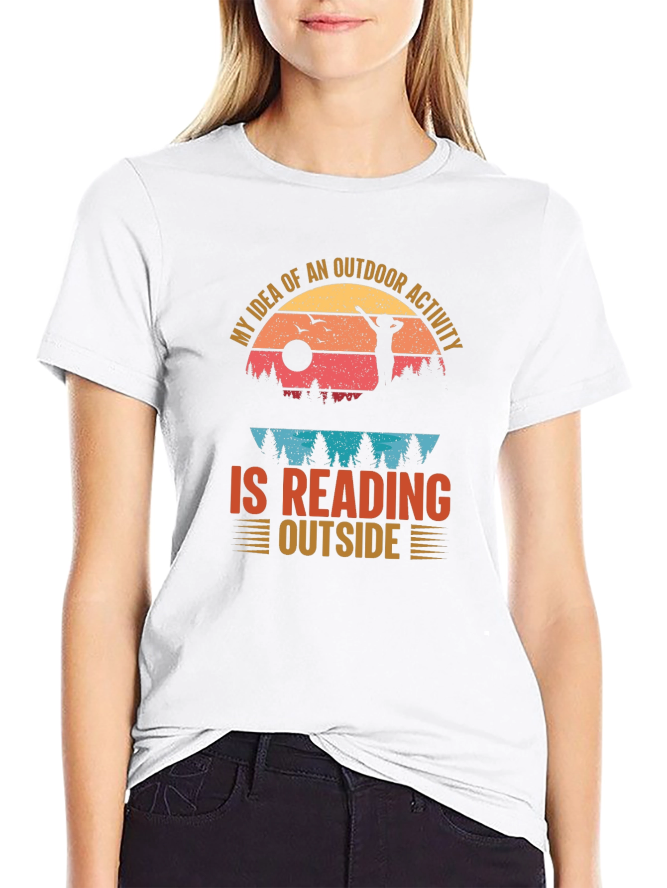 Outdoor Activity Reading T-Shirt