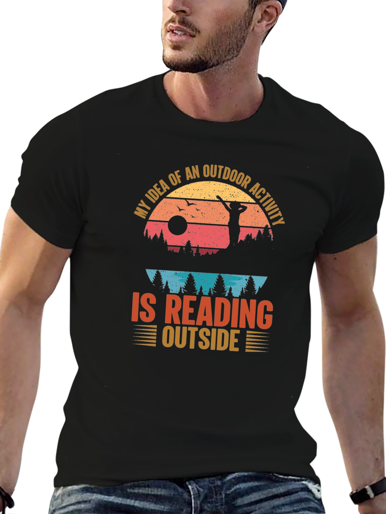 Outdoor Activity Reading T-Shirt