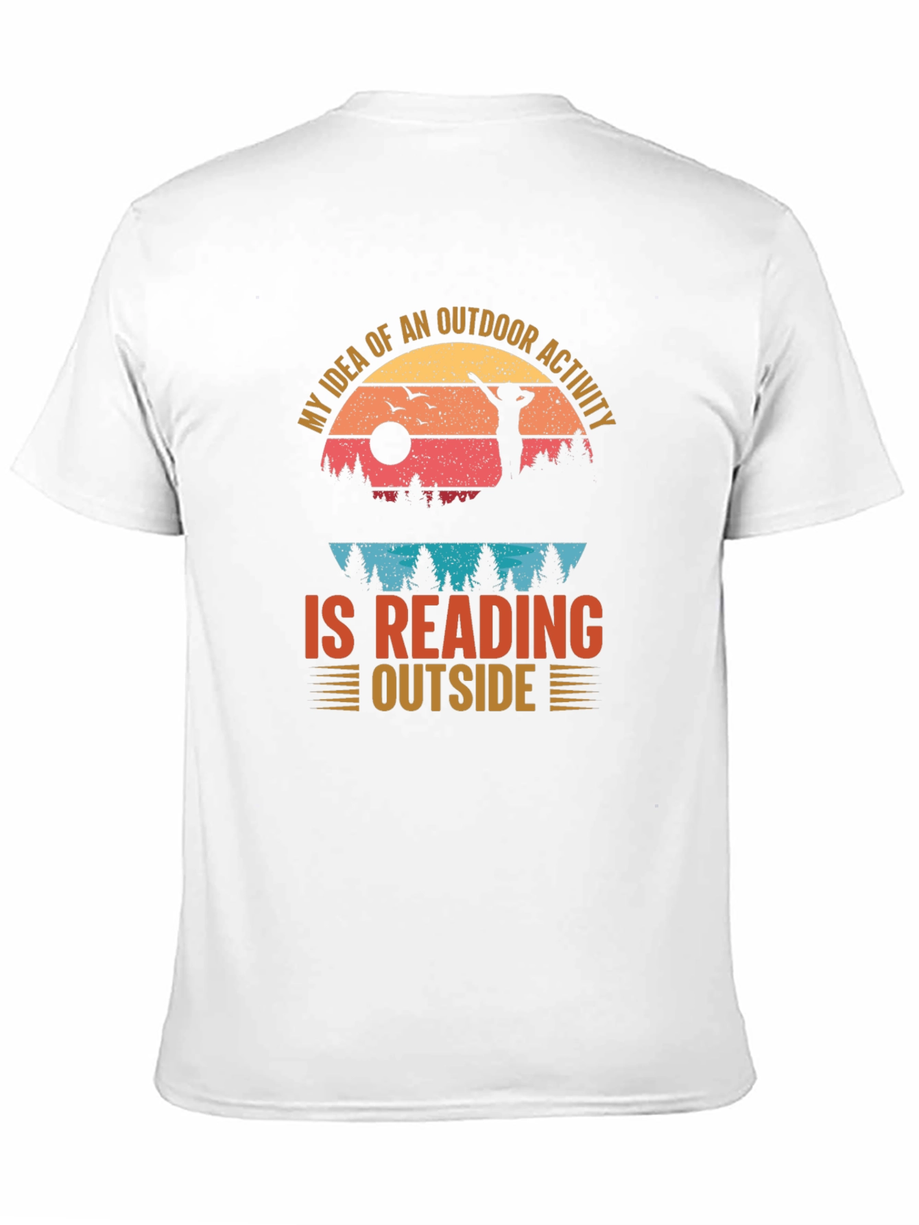 Outdoor Activity Reading T-Shirt