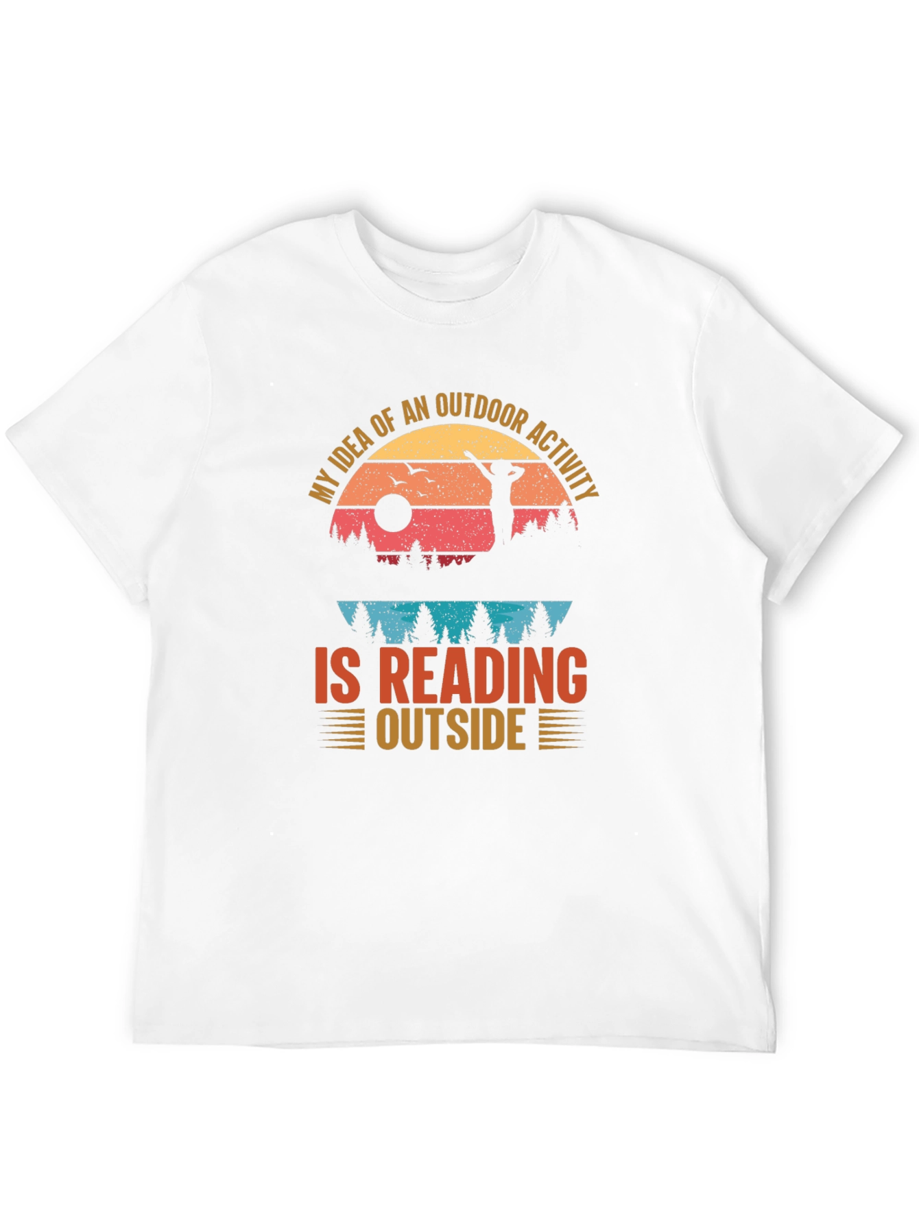 Outdoor Activity Reading T-Shirt