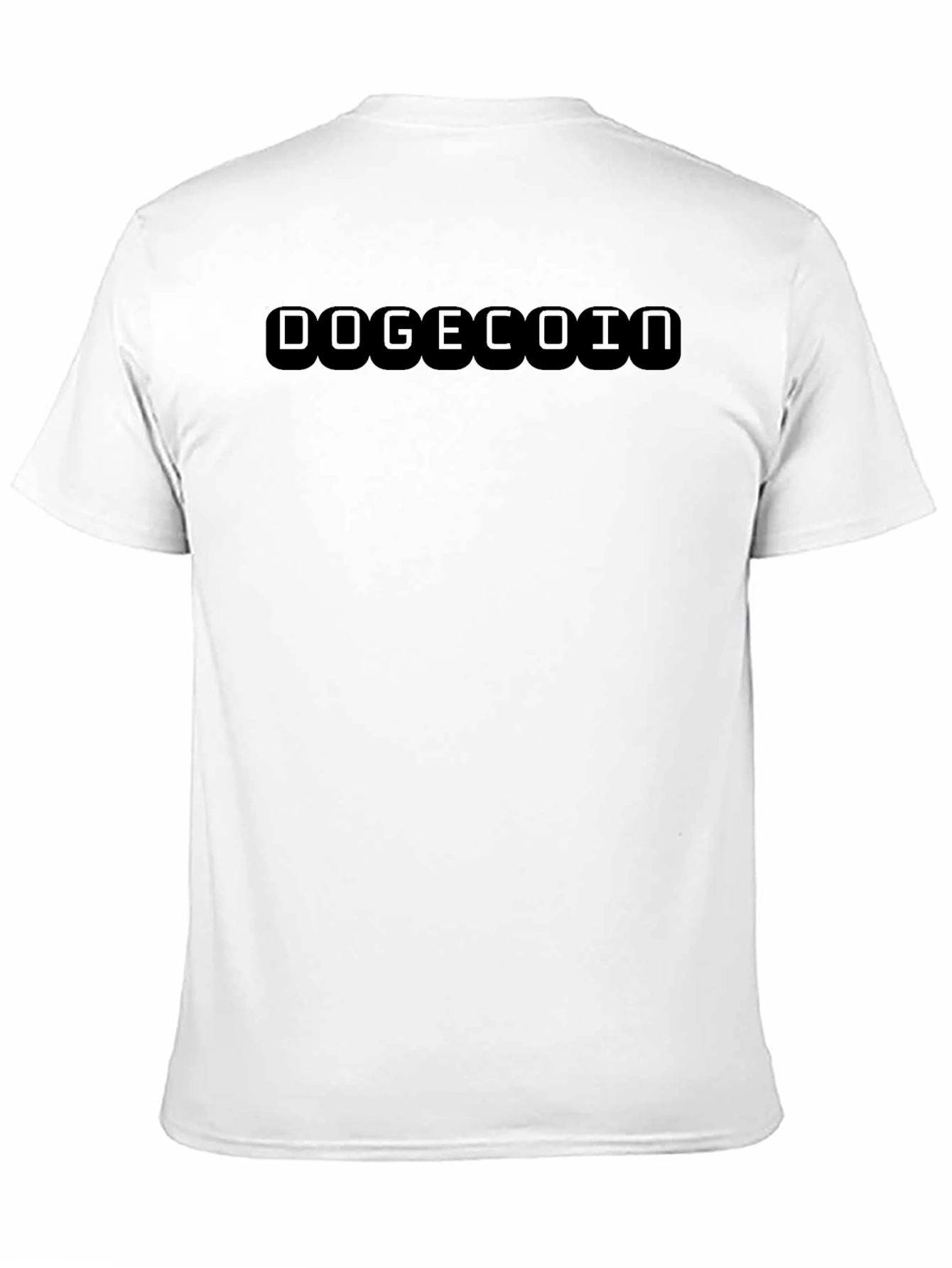 DOGECOIN Black Graphic Tee - Crypto Currency